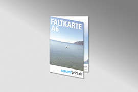 Faltkarte A6 Hochformat